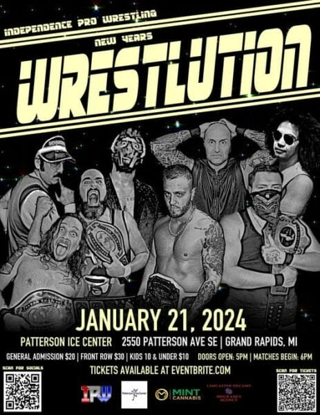 Superluchas - ¡Prepárate para Wrestlution, el evento muy esperado de Independence Pro Wrestling en enero! No te pierdas los partidos electrizantes y los resultados inolvidables.