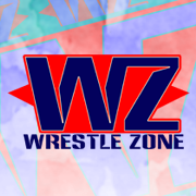 Superlucho - Wrestlezone logo on a colorful background presented by the Granite City Showdown event on January 20, 2024.