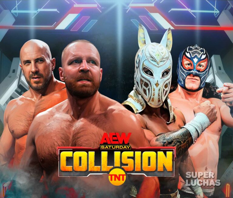 Cobertura y resultados AEW Collision 10 de febrero 2024 | Jon Moxley y Claudio Castagnoli vs. Esfinge y Star Jr.