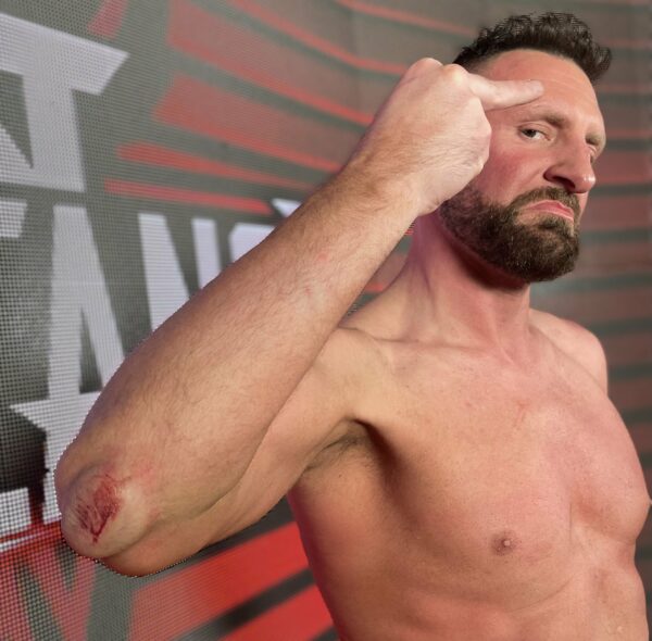 Dijak tras vencer a Joe Gacy en NXT Vengeance Day 2024 - WWE