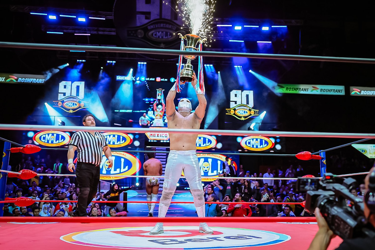 CMLL Místico conquistó el torneo Reyes del Aire 2024 Superluchas
