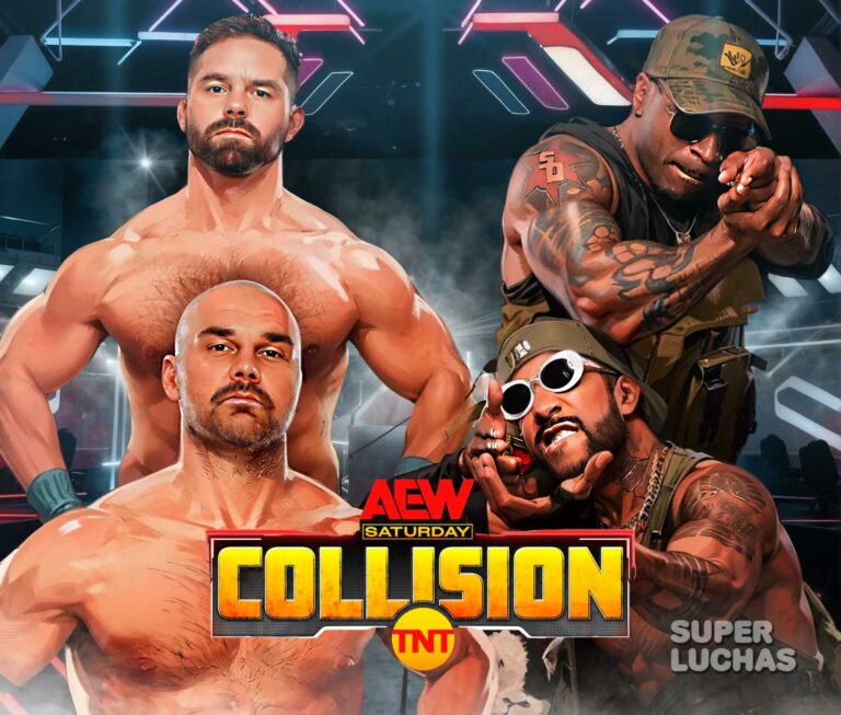 Cobertura y resultados AEW COLLISION 30 de marzo 2024 | FTR vs. The Infantry