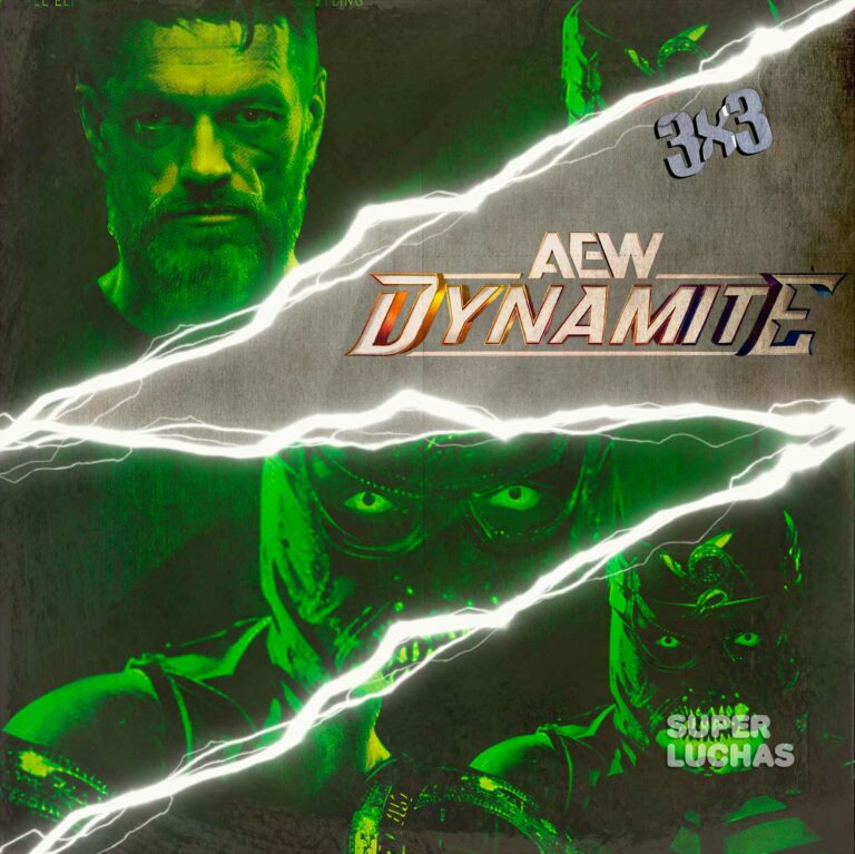 3x3 AEW Dynamite 10 de abril 2024 | Adam Copeland vs. Penta el Zero Miedo