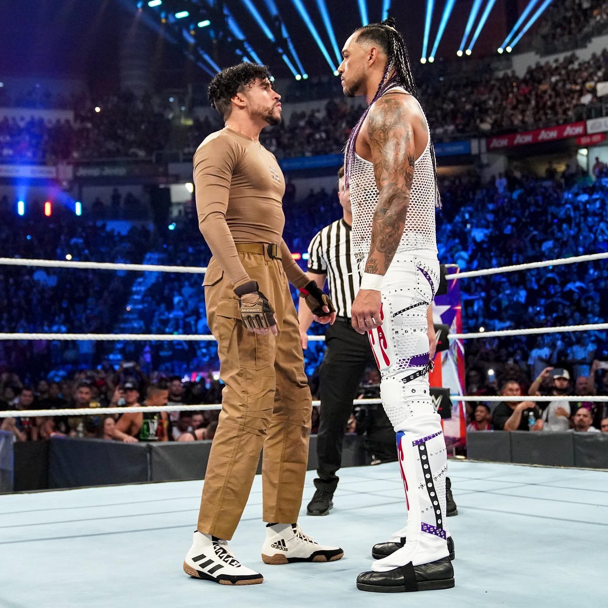 Bad Bunny Damian Priest Backlash WWE