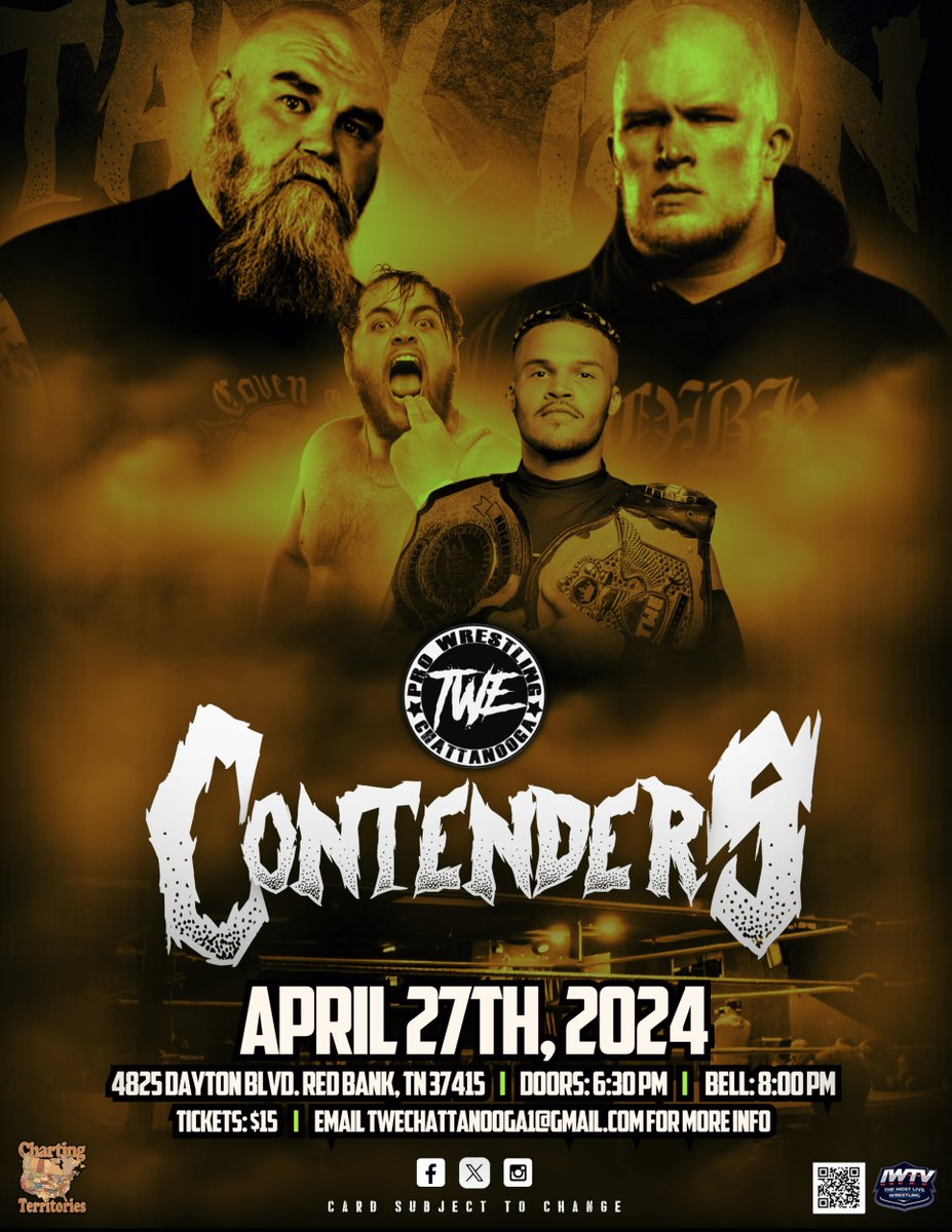 Twe Comp Resultados TWE Chattanooga 30 de abril 2024 | Contenders