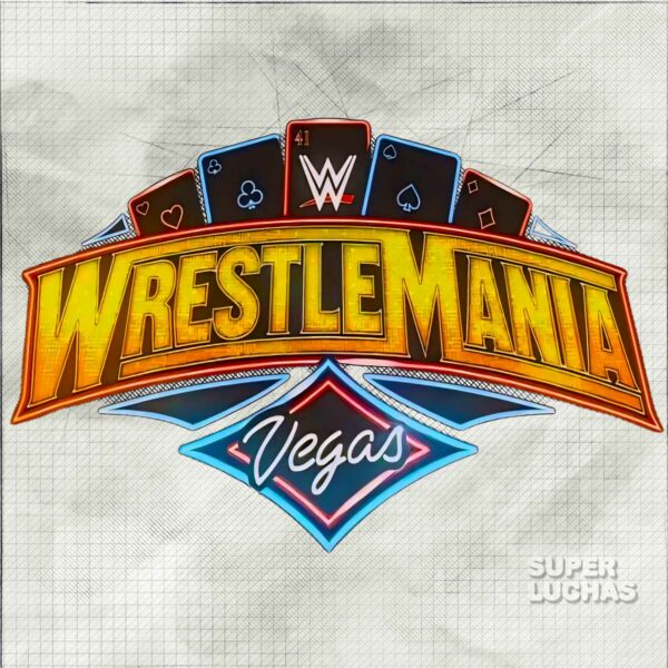 WrestleMania 41 Vegas logo
