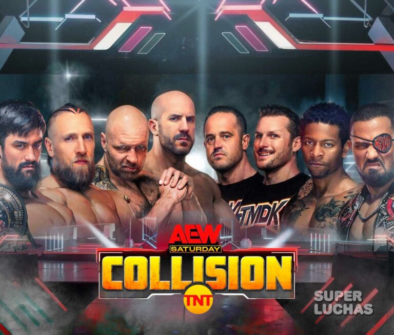 Cobertura y resultados AEW Collision 15 de junio 2024 | Blackpool Combat Club vs. TMDKhaos