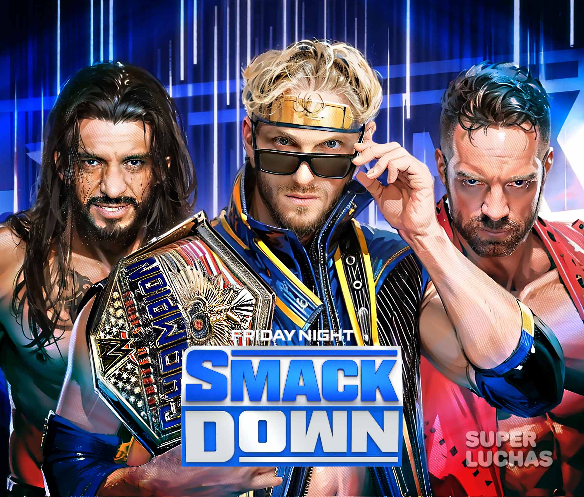 Cobertura y resultados WWE SmackDown 28 de junio 2024 | Logan Paul vs. Santos Escobar vs. LA Knight