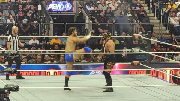 MJF vs. Hechicero en AEWxNJPW Forbidden Door 2024 - Foto: JL Rodríguez Katokungfú - AEW