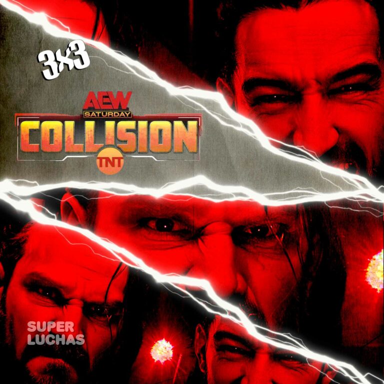 3x3 AEW COLLISION 6 de julio 2024 | 'Hangman' Adam Page vs. Jay White