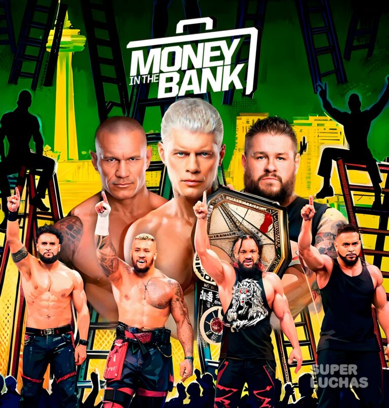 Cobertura y resultados WWE MONEY IN THE BANK 2024 | Cody Rhodes, Randy Orton y Kevin Owens vs. The Bloodline