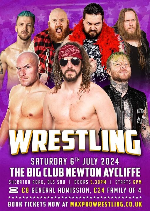Resultados Maximum Pro Wrestling6 de julio 2024 | Live in Newton