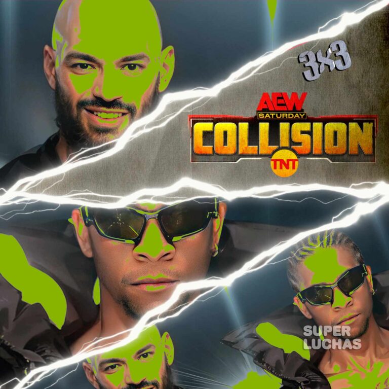 3x3 AEW Collision 26 de octubre 2024 | Ricochet vs. Lio Rush