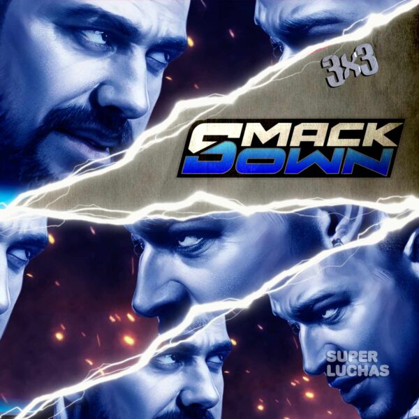 3x3 WWE SmackDown 18 de octubre 2024 | Andrade vs. Carmelo Hayes