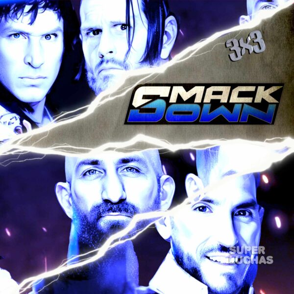 3x3 WWE SmackDown 25 de octubre 2024 | Motor City Machine Guns vs. #DIY