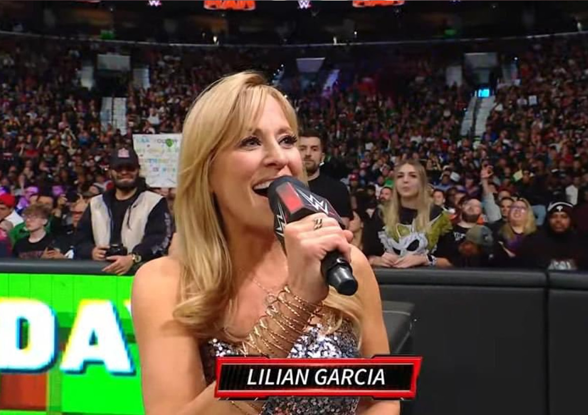 Wwe Lilian García Reaparece Como Anunciadora En Raw Superluchas 