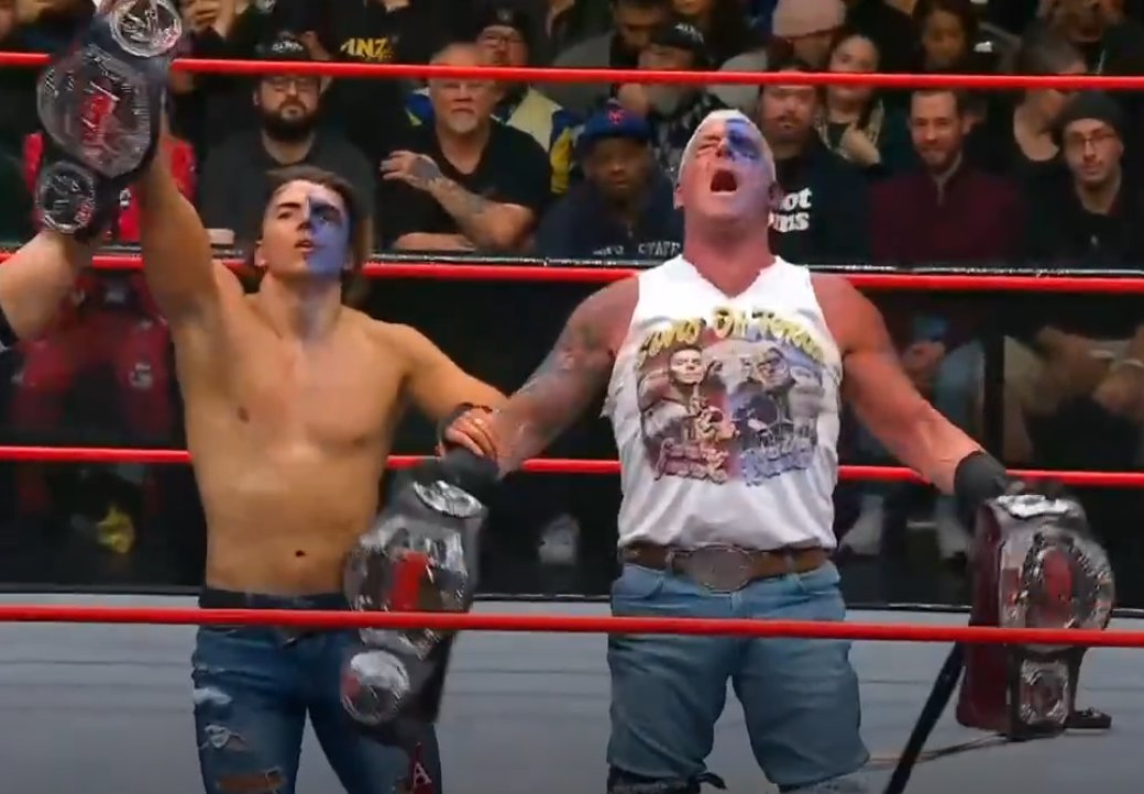 Sammy Rohds Dustin Rhodes y Sammy Guevara retienen sus títulos | Superluchas