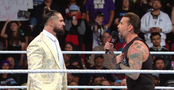 Seth Rollins y CM Punk en WWE Raw 30 de diciembre de 2024 - WWE