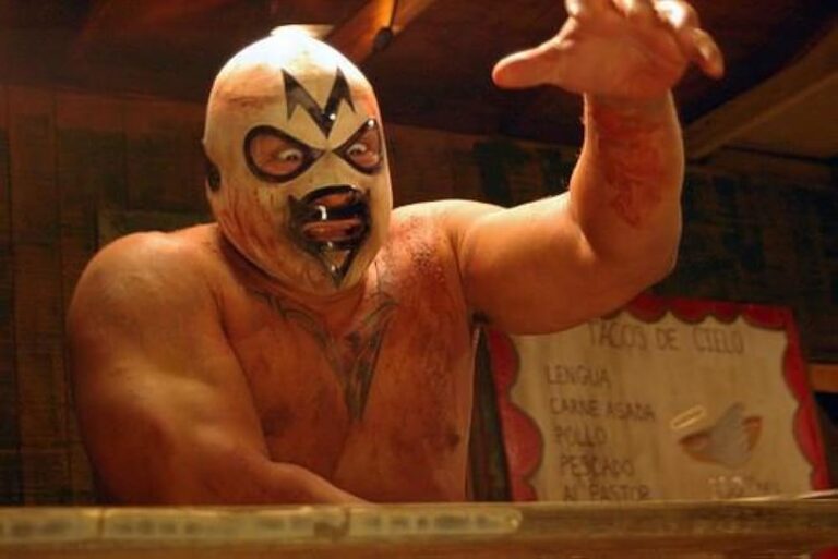 El Mascarado promocionado "Tacos de Cielo"