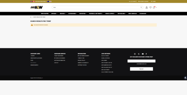AEW Shop