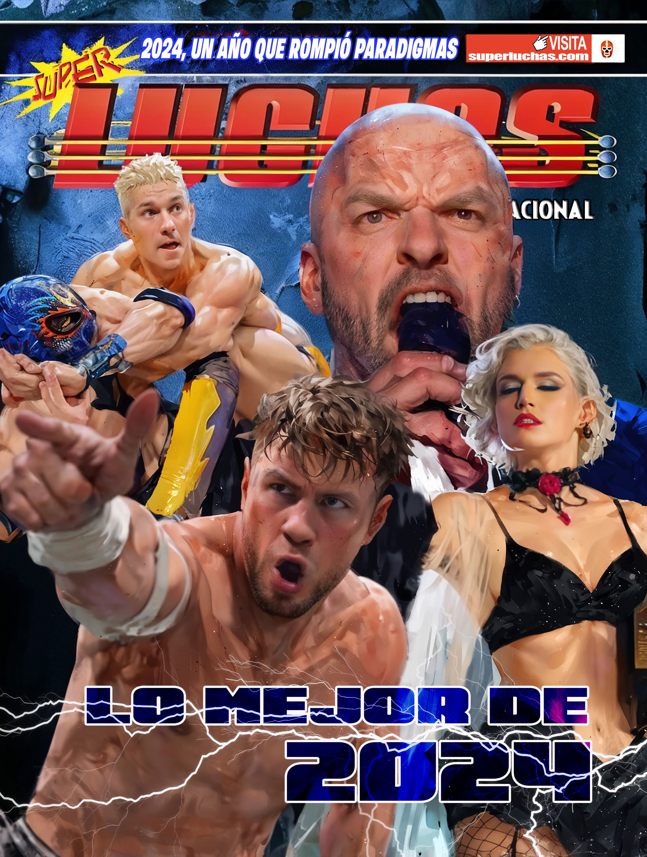 SÚPER LUCHAS presenta: Lo mejor de la lucha libre en 2024