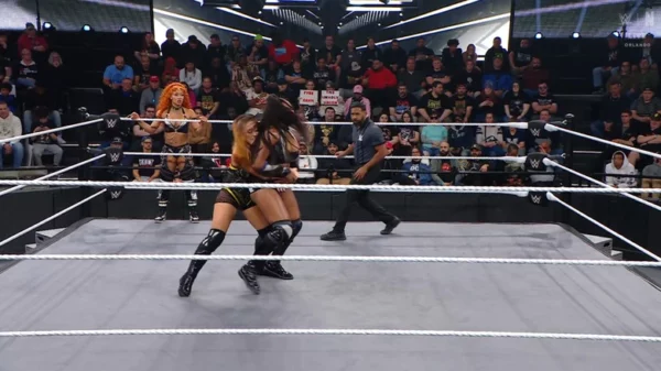 WWE NXT 14 de enero de 2025 Lash Legend y Jakara Jackson vs. Alba Fyre e Isla Dawn