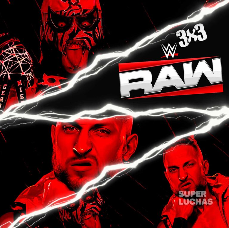 3x3 WWE Raw 17 de febrero 2025 | Penta vs. Pete Dunne