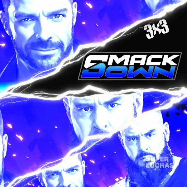 3x3 WWE SmackDown 28 de marzo 2025 | LA Knight vs. Braun Strowman