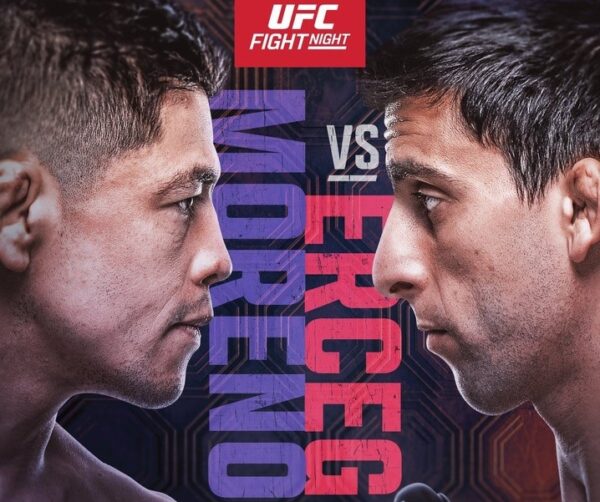 Poster UFC México Brandon Moreno vs Steve Erceg