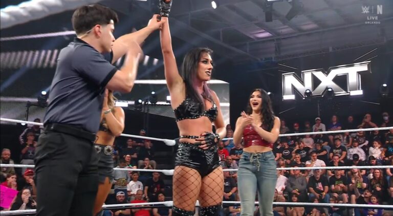 Jacy Jane venció a Karmen Petrovic en WWE NXT (18 de marzo de 2025) - WWE 2