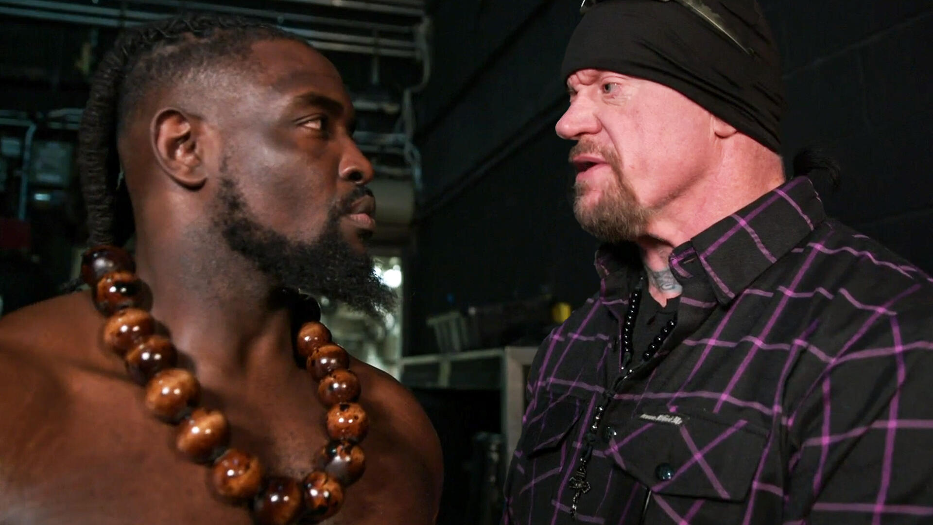 Oba Femi and The Undertaker on WWE NXT (March 11, 2025) - WWE 2