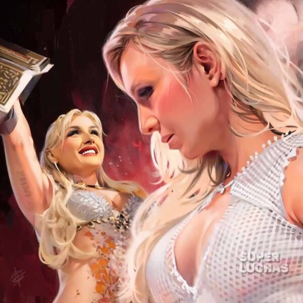 Charlotte Flair y Tiffany Stratton