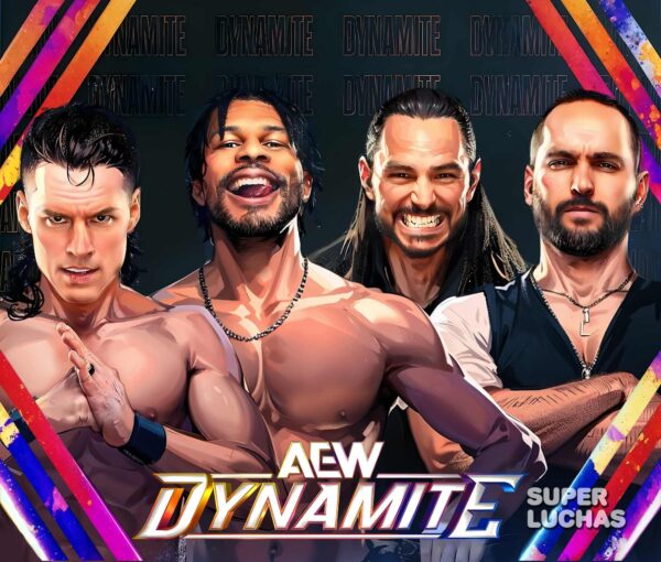Cobertura y resultados AEW Dynamite 23 de abril 2025 | 'Speedball' Mike Bailey y Kevin Knight vs. The Young Bucks