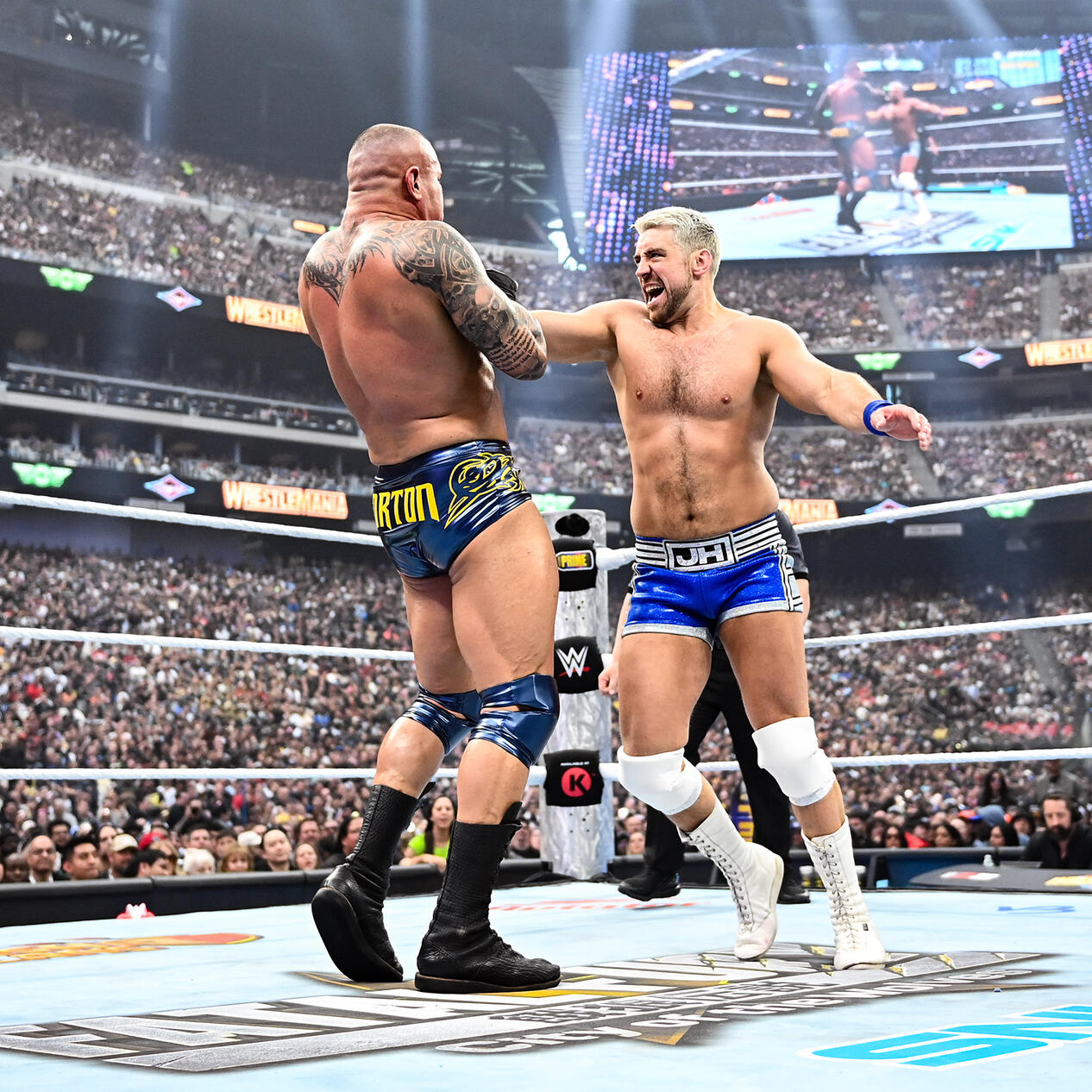 El Campeón Mundial de TNA Wrestling, Joe Hendry vs. Randy Orton en WWE WrestleMania 41 (20 de abril de 2025) - WWE 5