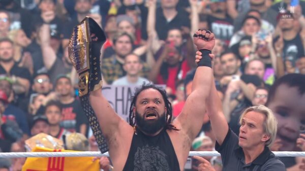 Jacob Fatu NUEVO Campeón de los Estados Unidos WWE en WrestleMania 41 (19 de abril de 2025) - WWE