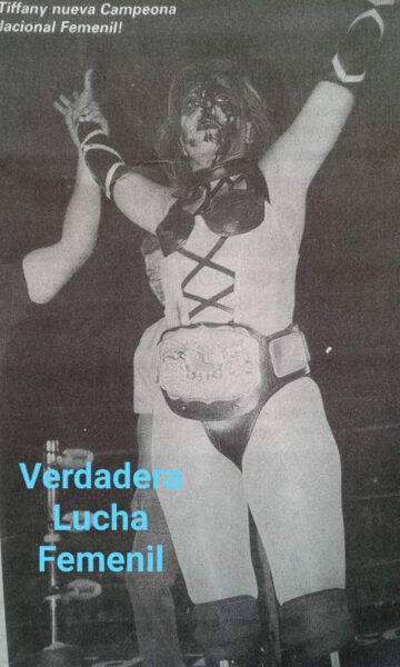 Tiffany Campeona Nacional AAA