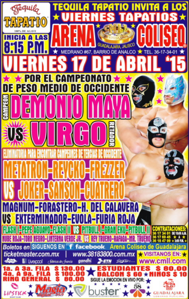 Virgo Demonio Maya Arena Coliseo