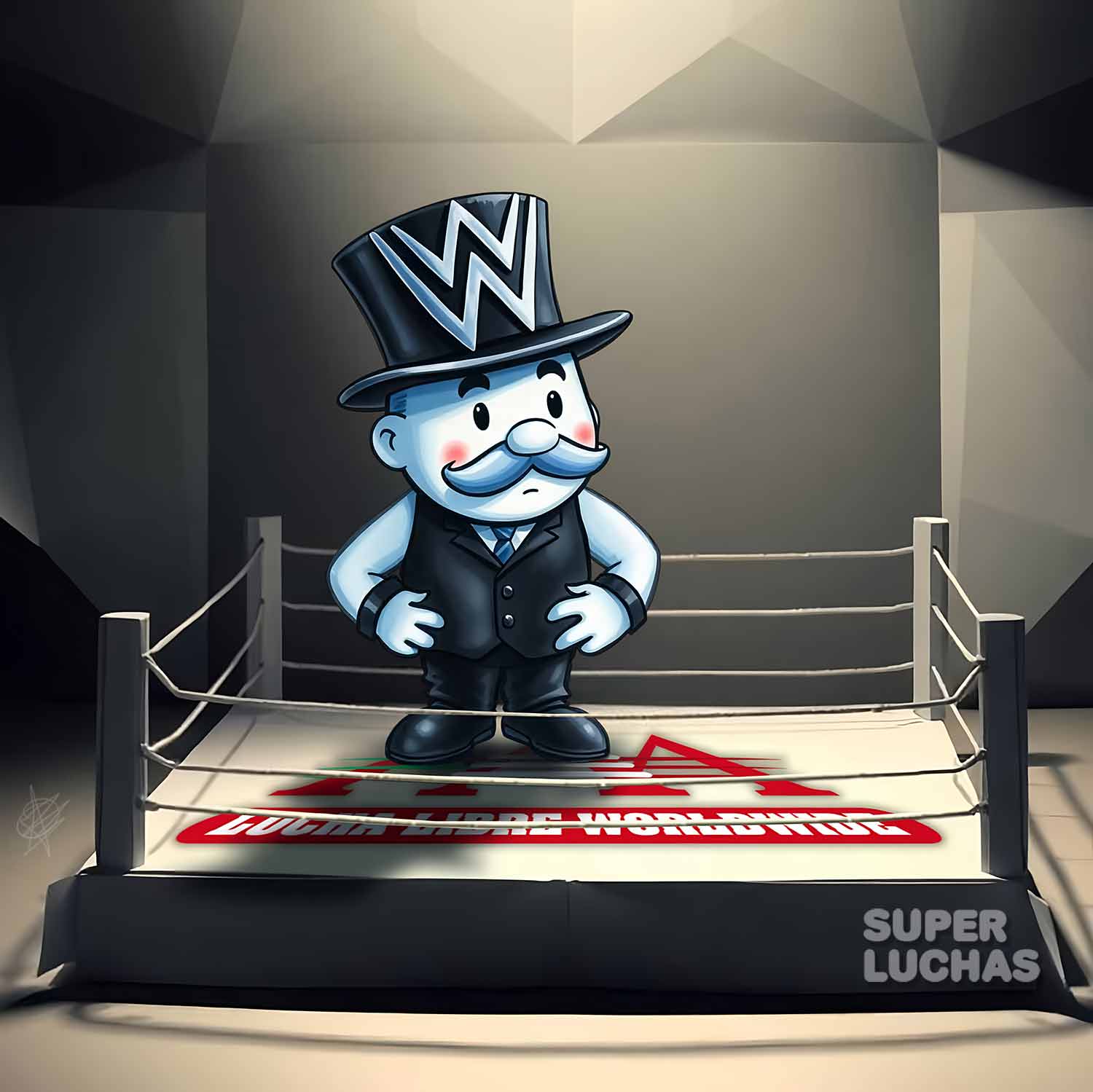  puede aaa conquistar wwe jbl mr iguana superluchas
