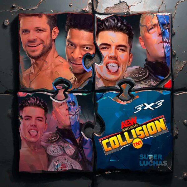 3x3 AEW Collision 17 de mayo 2025 | Dustin Rhodes y Sammy Guevara vs. Action Andretti y Lio Rush