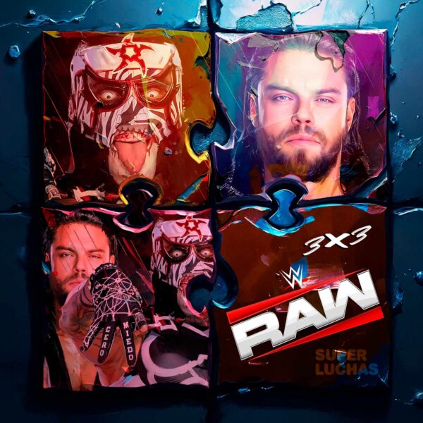 3x3 WWE Raw 5 de mayo 2025 | Penta vs. JD McDonagh
