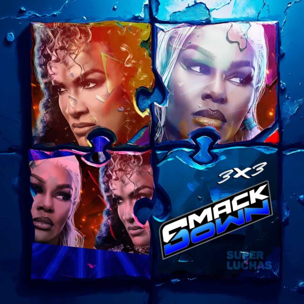 3x3 WWE SmackDown 9 de mayo 2025 | Jade Cargill vs. Nia Jax
