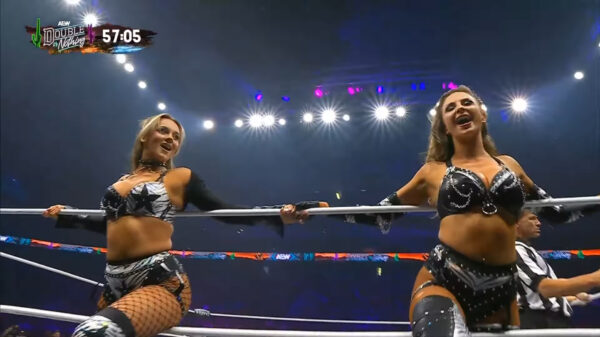 Anna Jay y Harley Cameron en el PPV AEW Double or Nothing 2025 (25 de mayo de 2025) - AEW