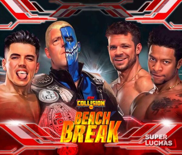 Cobertura y resultados AEW Collision 17 de mayo 2025 | Dustin Rhodes y Sammy Guevara vs. Action Andretti y Lio Rush