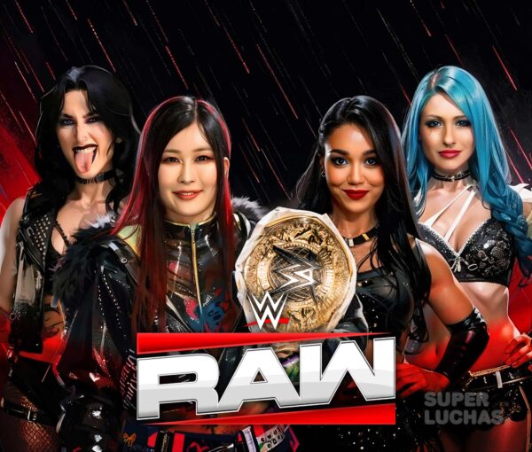 Cobertura y resultados WWE Raw 12 de mayo 2025 | Iyo Sky y Rhea Ripley vs. Roxanne Pérez y Giulia