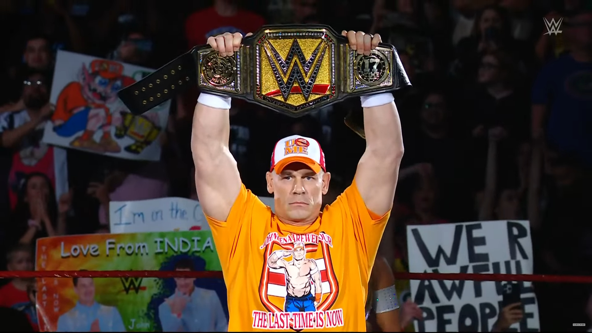 John Cena como Campeón Indisputable WWE en WWE Saturday Night's Main Event (24 de mayo de 2025) - WWE