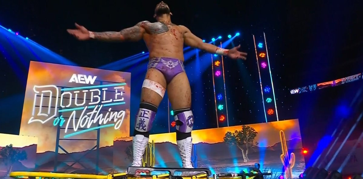 Ricochet en el PPV AEW Double or Nothing 2025 (25 de mayo de 2025) - AEW