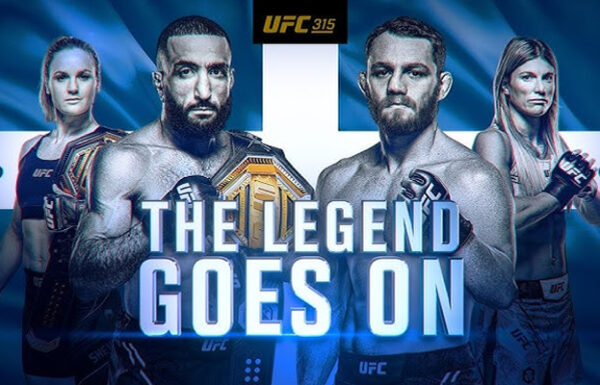 UFC 315 Poster