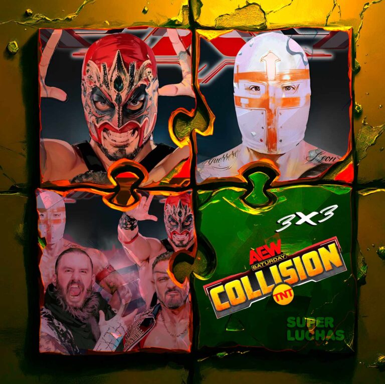 3x3 AEW Collision 28 de junio 2025 | Templario y Brody King vs. Hechicero y Rocky Romero
