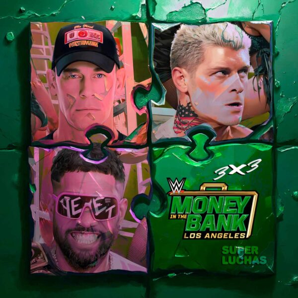 3x3 WWE MONEY IN THE BANK 2025 | Cody Rhodes y Jey Uso vs. John Cena y Logan Paul