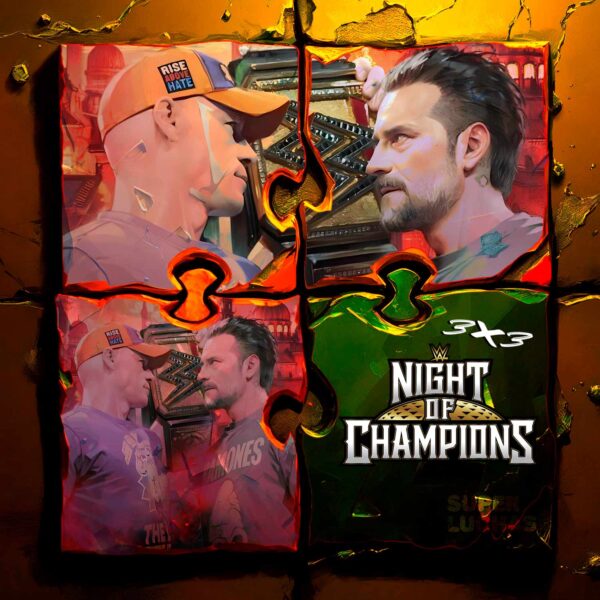 3x3 WWE NIGHT OF CHAMPIONS 2025 | John Cena vs. CM Punk